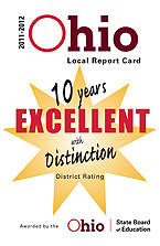 10 Years of Excellent with Distinction District Rating