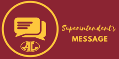 Superintendent's Message 