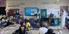 Parent volunteers share about the country and culture of Saudi Arabia