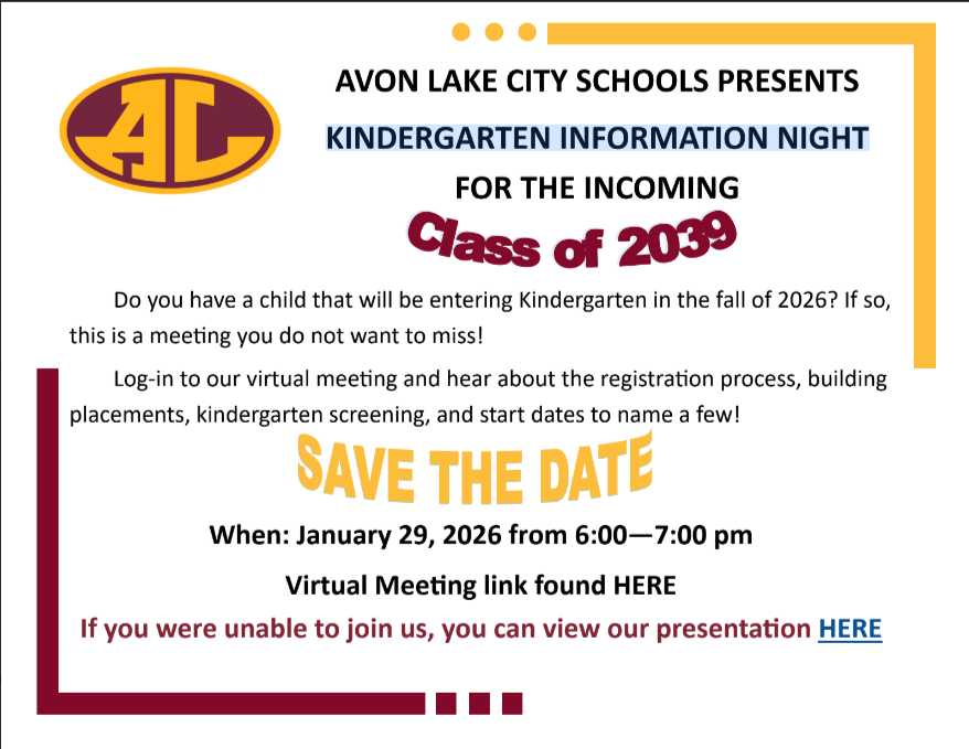 Kindergarten Information Night 2026