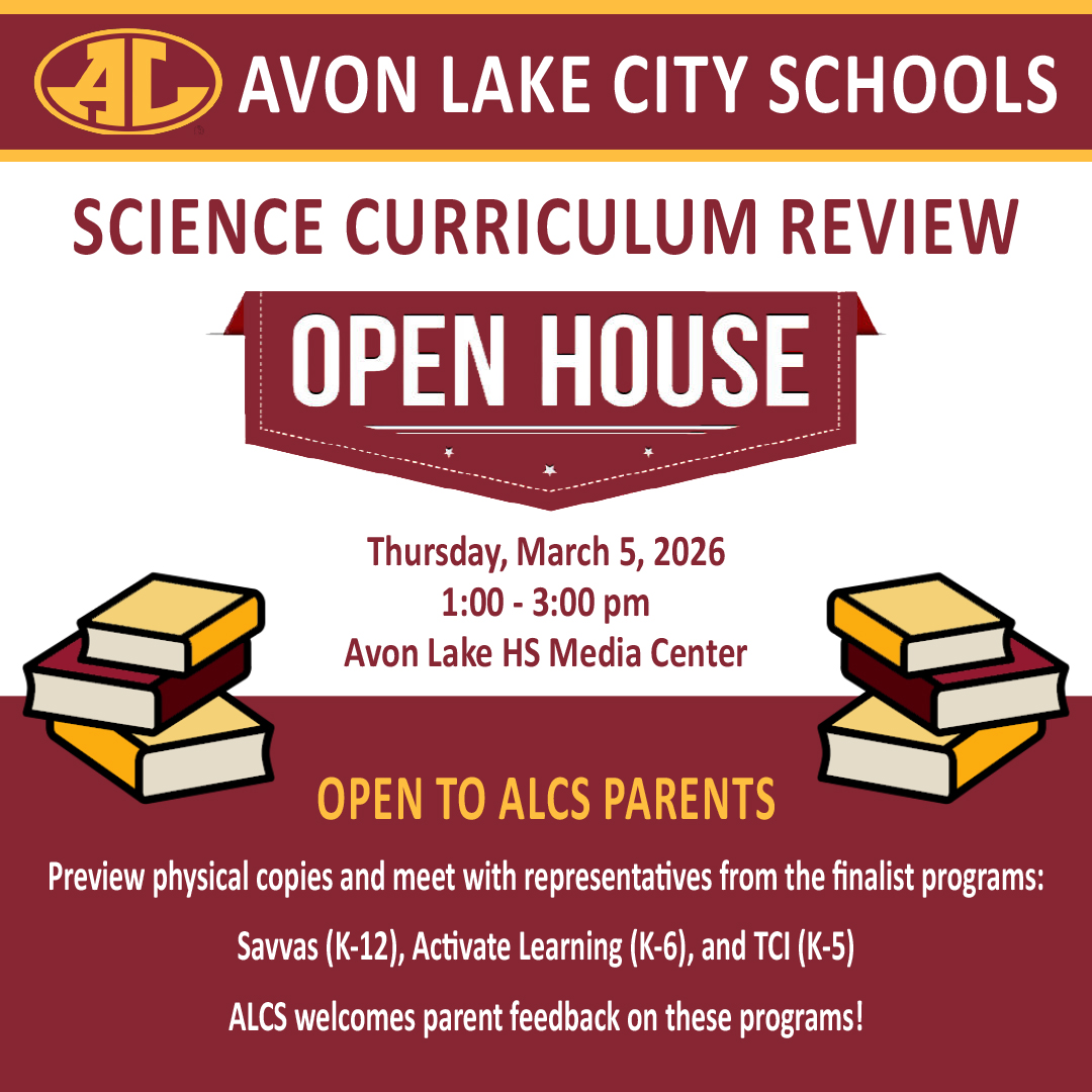 ALCS Science Curriculum Open House