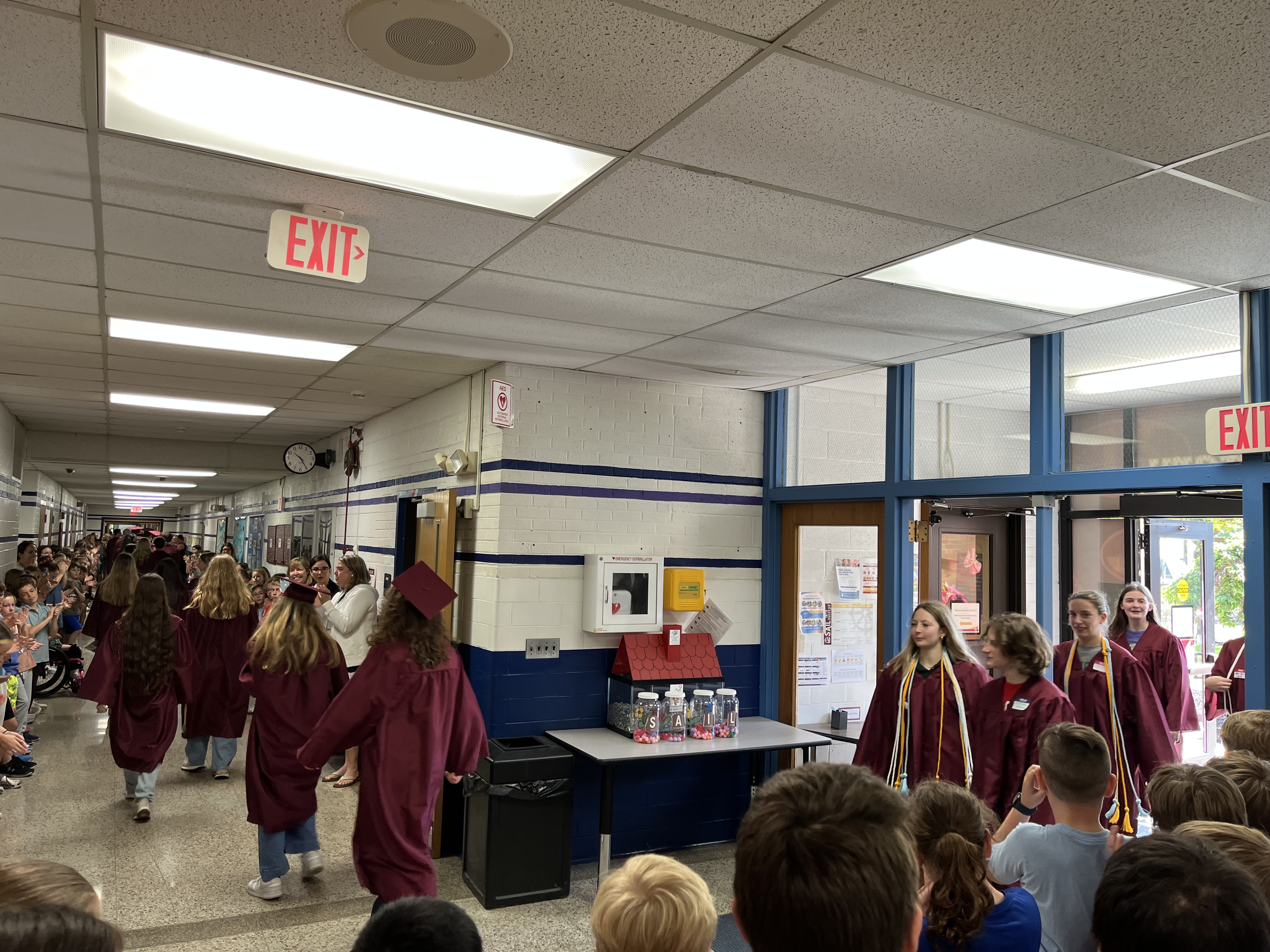 Eastview students and staff clap out ALHS Class of 2026 members
