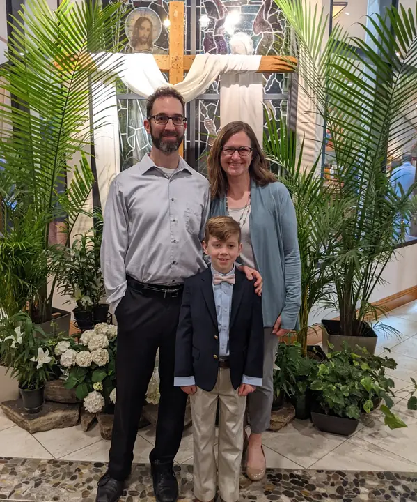 Mrs. Swislocki: The other Mrs. Swislocki, her husband and my son.